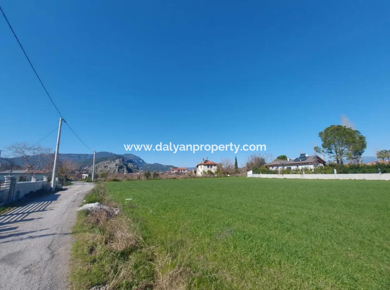 4 Plots Of Land For Sale With 15 /30% Zoning In Dalyan Arikbasi Locality Da22